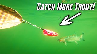 2 NEW SECRET Trout Fishing Techniques MUST SEE [upl. by Ozner]