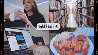 college midterms → fall 2020  exam week vlog [upl. by Jackqueline]