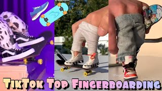 Fingerboard Tricks  The Best of TikTok [upl. by Meares]