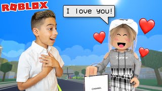 FERRAN Finds a GIRLFRIEND On Roblox its Official  Royalty Gaming [upl. by Hareehahs]