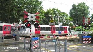 RET Metro New Railway Crossing Graskruid Rotterdam 2021 [upl. by Savell]