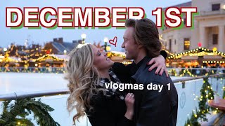 DECEMBER 1ST VLOG  Vlogmas Day 1 [upl. by Nevai]