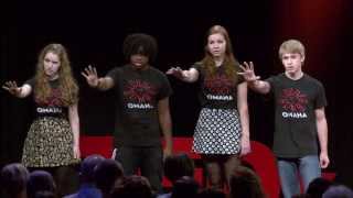 Pause Lincoln High Slam Poets at TEDxLincoln [upl. by Kilan690]