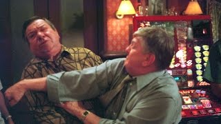 EastEnders  Charlie Slater Punches Harry Slater 4th October 2001 [upl. by Meingoldas]