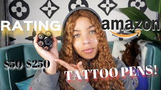 RATING AMAZON TATTOO KITS Which is BEST for YOU [upl. by Annay666]