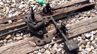 Railroad switches and how they work [upl. by Morvin146]