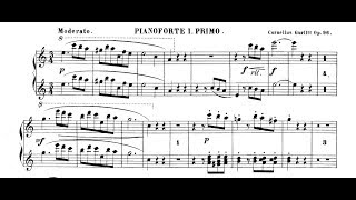 Cornelius Gurlitt  Sérénade Op96 for 2 Pianos8 Hands [upl. by Maddox798]