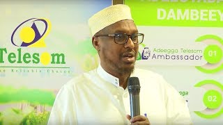 MUXAADARO CUSUB 2019  Waa kuma Hogaamiye   sh Mustafe xaaji ismaaciil [upl. by Cone406]