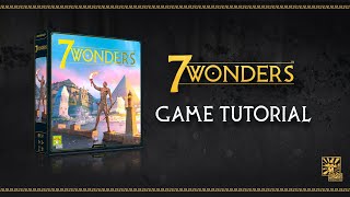 7 WONDERS TUTORIAL VIDEO  Learn how to play 7 Wonders in 10 minutes [upl. by Brozak]