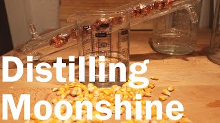 How to Make Moonshine Part 2 Distilling Alchohol [upl. by Atsyrt]