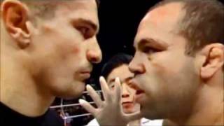 Mirko Crocop vs Wanderlei Silva staredown [upl. by Ainival]