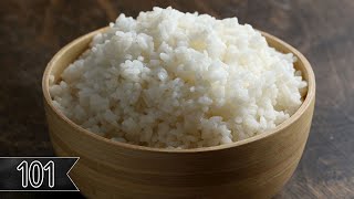 How To Cook Perfect Rice Every Time [upl. by Ardnauqal523]