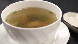 Clear Chicken Soup  Sanjeev Kapoor Khazana [upl. by Blaine516]