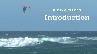 Kitesurfing Howto Riding Waves Introduction [upl. by Brubaker]