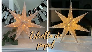 CÓMO HACER ESTRELLA 3D 7 PUNTAS  7 POINTED STAR 3D [upl. by Iram456]