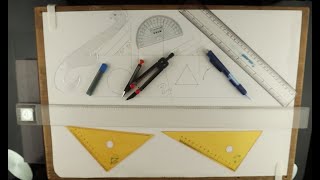 Basic introduction of all technical drawing instruments [upl. by Oiramad]