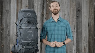 Osprey Packs  Aether™Ariel Plus  Product Tour [upl. by Annaerb]