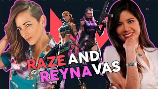 Raze amp Reyna Voice Actors from Valorant [upl. by Ardnued]