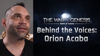 BEHIND THE VOICES Orion Acaba Interview [upl. by Cchaddie]