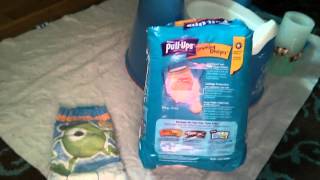 Potty Training with Monsters U Pull Ups [upl. by Offen940]