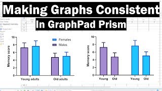 How To Make Graphs Consistent In GraphPad Prism [upl. by Icats674]