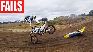 Funny Dirt Bike CRASHES and FAILS 2021 [upl. by Otila]