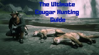 RDR2 The Ultimate Cougar Hunting Guide [upl. by Aelahs]