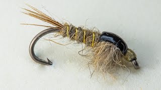 Fly Tying Hares Ear Nymph Variation [upl. by Gabrila677]