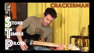 Guitar Lesson How To Play Crackerman By Stone Temple Pilots [upl. by Selby]