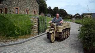 Taking a Kettenkrad out for a drive in the Ardennes [upl. by Frodi]