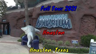 Downtown Aquarium Houston Full Tour  Houston Texas [upl. by Eendys]