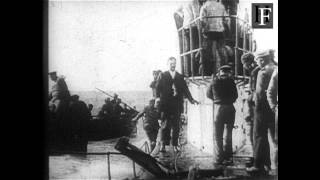 Fantastic German WWI submarine film 19141918 [upl. by Asirac]