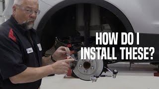 How to Install Brake Pad Retainer Clips [upl. by Cassandry712]