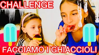 Facciamo i GHIACCIOLI CHALLENGE 🍡 [upl. by Airdnaed]