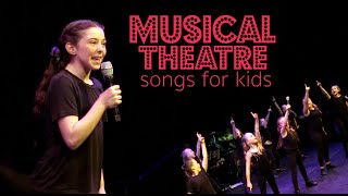 MUSICAL THEATRE SONGS FOR KIDS  by Spirit YPC [upl. by Ahsienek]