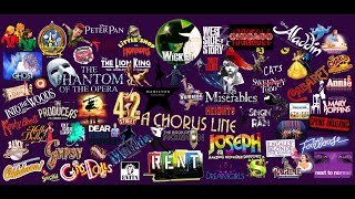 Top 100 Musical Theater Songs [upl. by Pepito194]