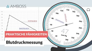 Blutdruckmessen  Schematische Darstellung  AMBOSS Video [upl. by Larkins391]