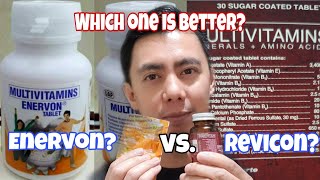 WHICH IS BETTER ENERVON MULTIVITAMINS WITH VITAMIN C OR REVICON FORTE FOR YOUR IMMUNE SYSTEM [upl. by Nrublim]