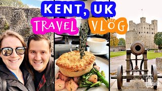 VISITING KENT ENGLAND BY CAR ◆ UK TRAVEL VLOG ◆ EYNSFORD ROCHESTER AYLESFORD amp DOVER [upl. by Atinus]