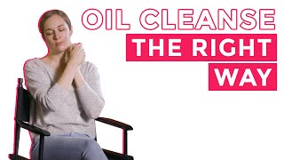 How To Oil Cleanse  The Oil Cleansing Method with Britta Plug [upl. by Florentia]