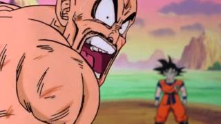 DBZ Kai Over 8000 Goku Vs Nappa Beginning [upl. by Mareah]