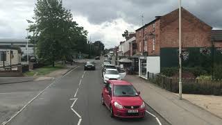 Full Route Visual  Arriva Leicester 5A  Melton Mowbray to Leicester  4758 FJ06 ZSD [upl. by Darraj]