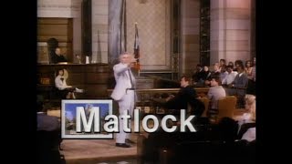 Matlock Season 2 Opening and Closing Credits and Theme Song [upl. by Till317]