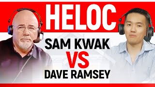 Sam Kwak vs Dave Ramsey  HELOC Rant [upl. by Arreyt]