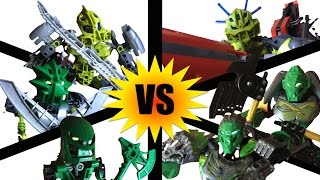 LEGO BIONICLE Lewa VS Lewa VS LEWA VS LEWA VS LEEWAAA  Feat Eljay [upl. by Lenz]