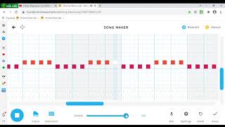 DrowningSonic the Hedgehog sound  Chrome Music Lab [upl. by Ilenay]