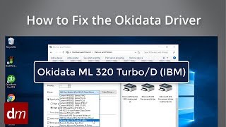 How to Fix the Okidata Printer Driver [upl. by Nathan540]