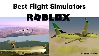 2021 Top 5 Best Flight Simulators on Roblox [upl. by Kurman]