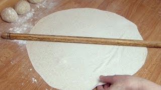 Lavash Recipe  Turkish Thin FlatBread Recipe [upl. by Damien]