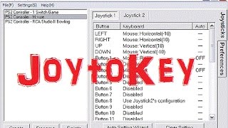 Tutorial Rápido Configurar o JoytoKey  Gamepad no PC [upl. by Daht817]